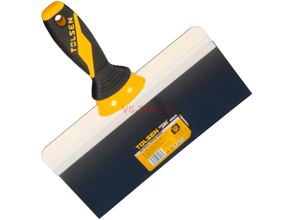 10in Blue Steel Drywall Finishing Paint Scraper Premium Taping